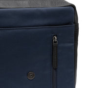 Navy Leather Crossbody Bag Mikeli, detail view 3
