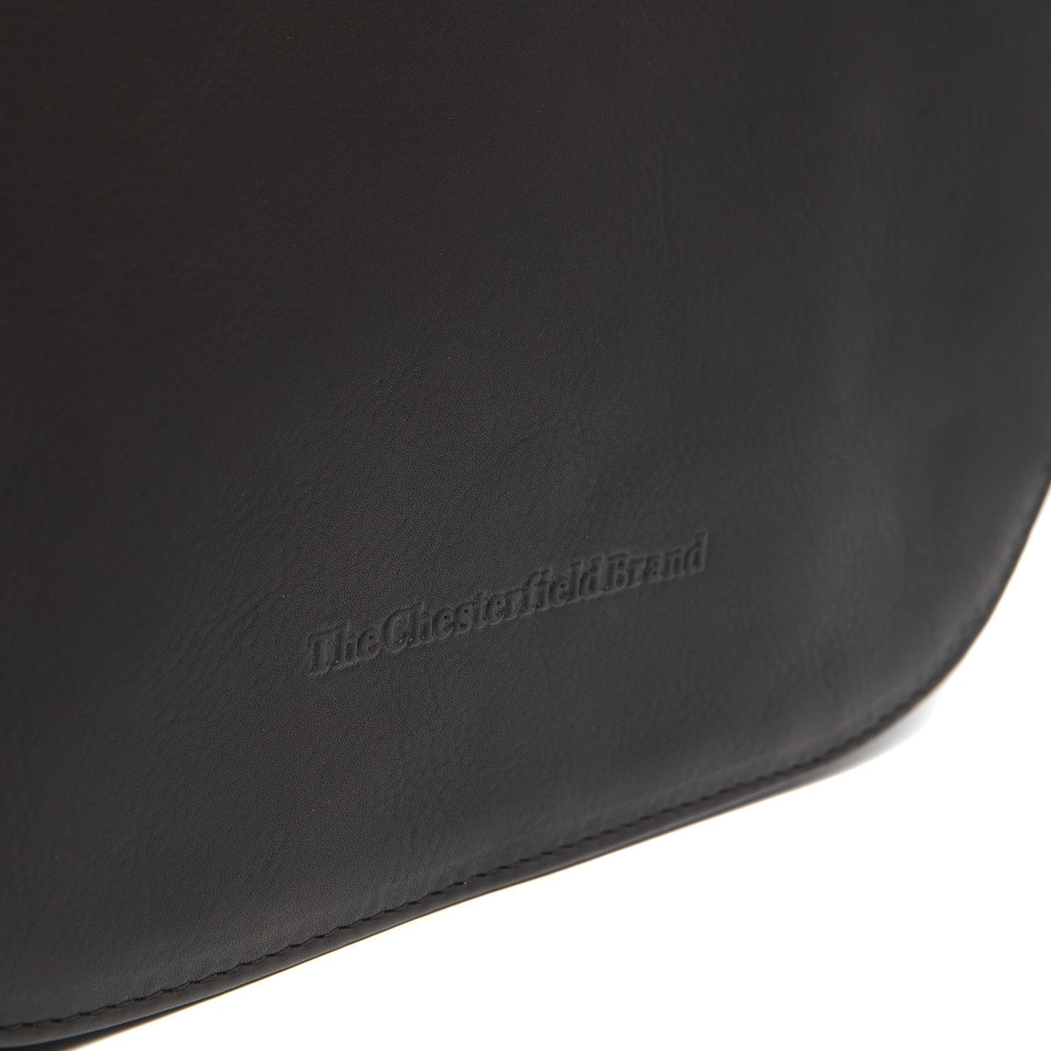 Black Leather Crossbody Bag Millie, detail view 1