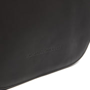 Black Leather Crossbody Bag Millie, detail view 1