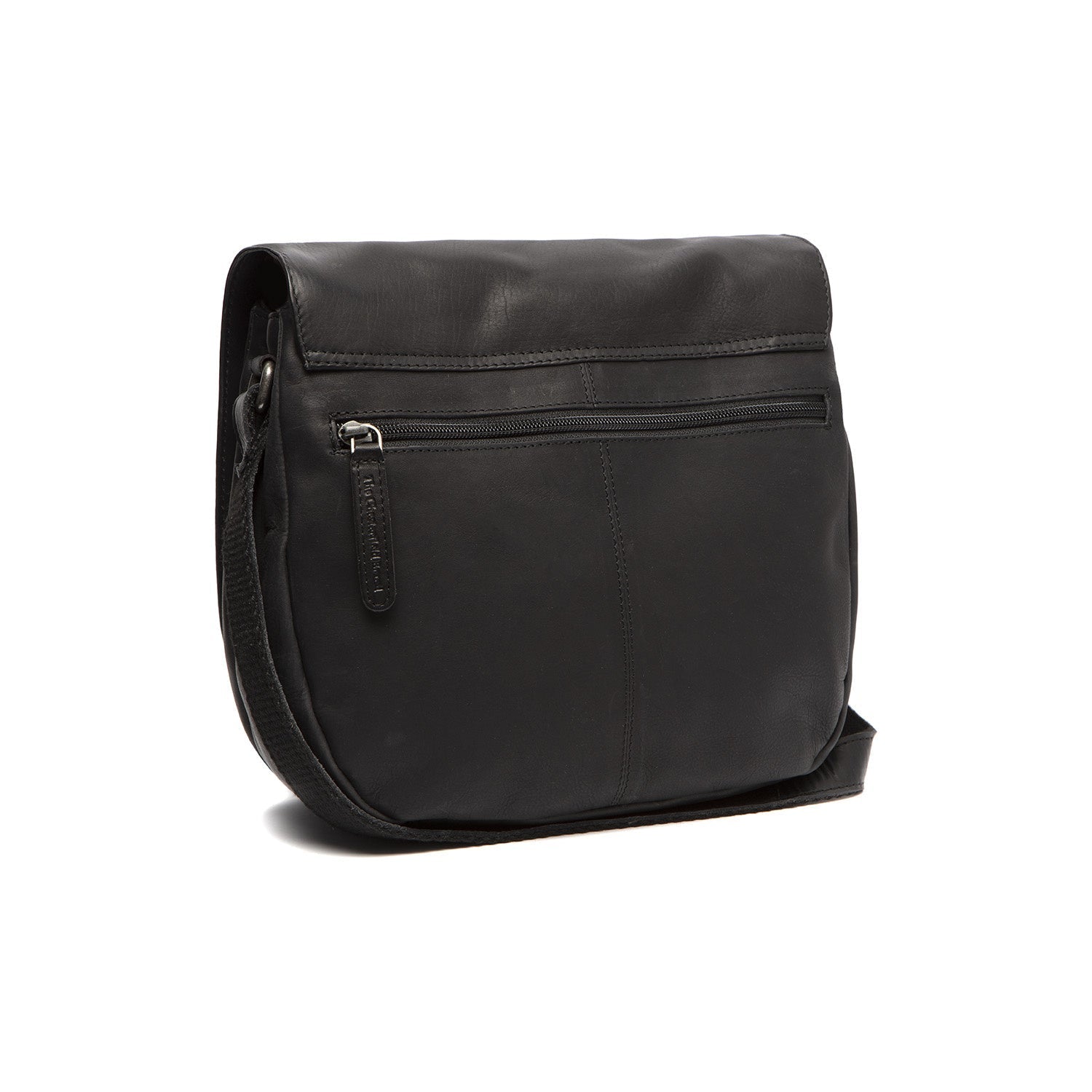 Black Leather Crossbody Bag Millie, detail view 3