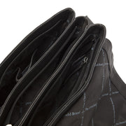 Black Leather Crossbody Bag Millie, product view 2