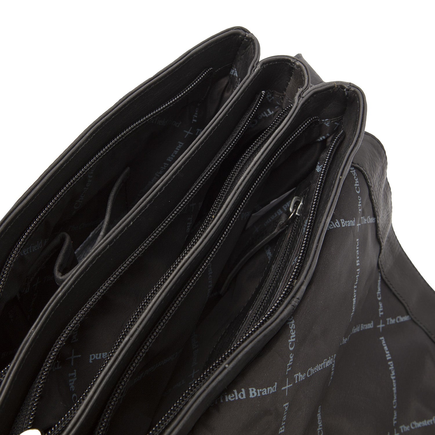 Black Leather Crossbody Bag Millie, product view 2