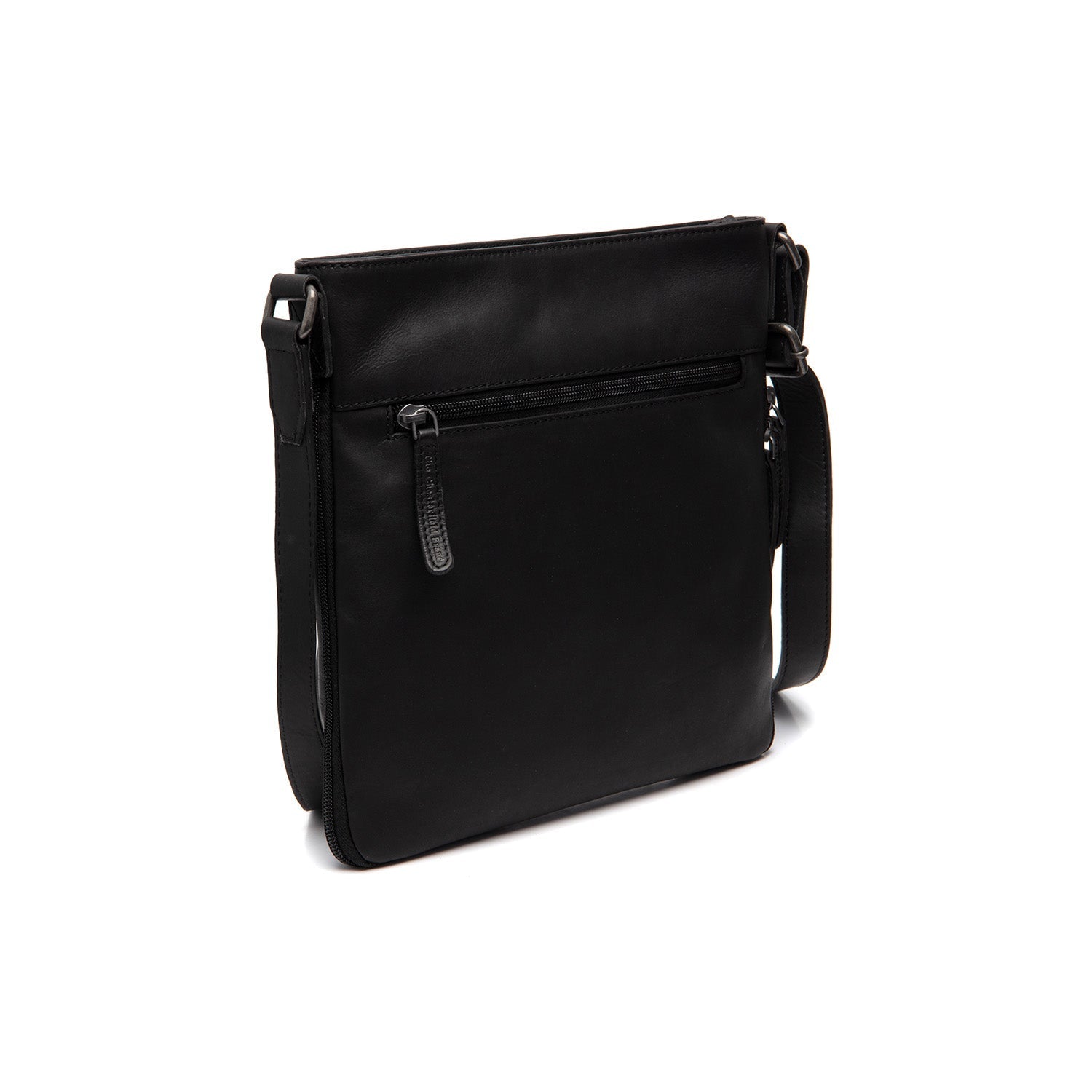 Black Leather Crossbody Bag Mirea, detail view 4