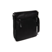 Black Leather Crossbody Bag Mirea, detail view 4