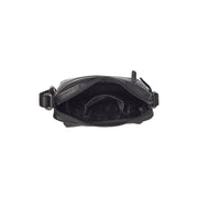 Black Leather Crossbody Bag Montira, detail view 4