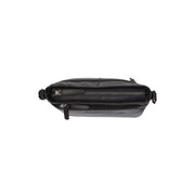 Black Leather Crossbody Bag Mumbai, product view 2