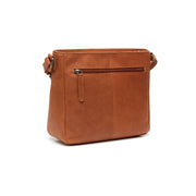 Cognac Leather Crossbody Bag Mumbai, detail view 4