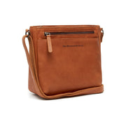 Cognac Leather Crossbody Bag Mumbai, front view