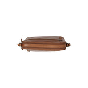 Cognac Leather Crossbody Bag Nebraska, detail view 4