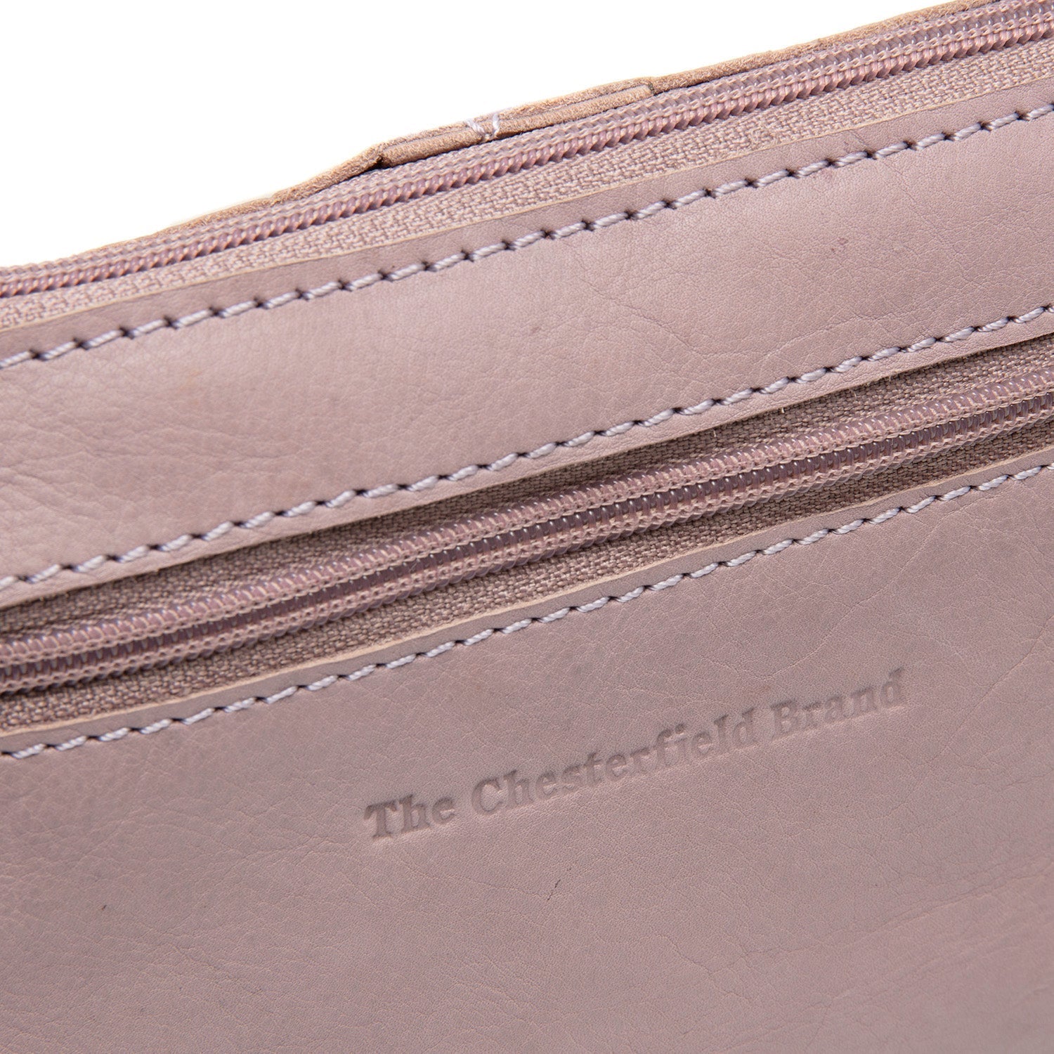 Lavender Lilac Leather Crossbody Bag Osaka, product view 2