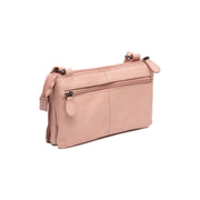 Vintage Rose Leather Crossbody Bag Osaka, detail view 4