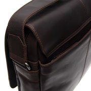 Brown Leather Crossbody Bag Raphael, product view 3