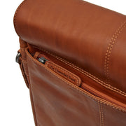 Cognac Leather Crossbody Bag Raphael, detail view 3