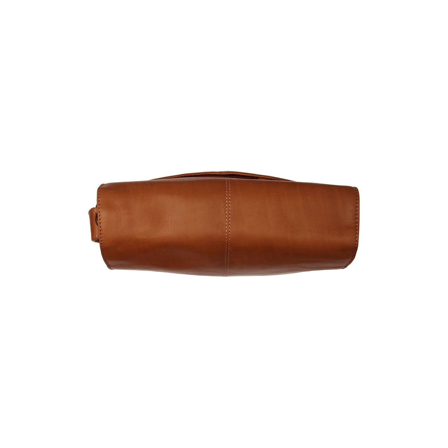 Cognac Leather Crossbody Bag Raphael, detail view 4