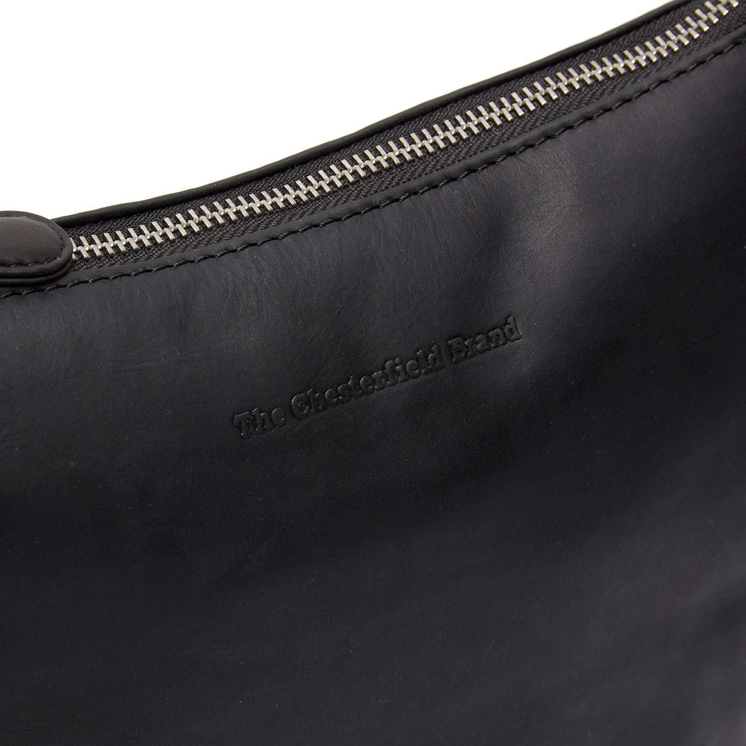 Black Leather Crossbody Bag Redding, product view 2