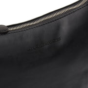 Black Leather Crossbody Bag Redding, product view 2
