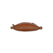 Cognac Leather Crossbody Bag Redding, detail view 1