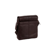 Brown Leather Crossbody Bag Remy, detail view 3