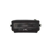 Black Leather Crossbody Bag Rovon, detail view 3