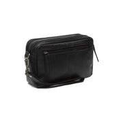 Black Leather Crossbody Bag Samui, detail view 3