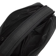 Black Leather Crossbody Bag Samui, product view 2