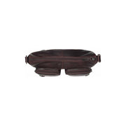 Brown Leather Crossbody Bag Valenora, detail view 1