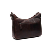 Brown Leather Crossbody Bag Valenora, detail view 4