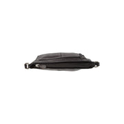 Black Leather Crossbody Bag Weimar, detail view 1