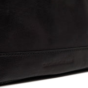 Black Leather Crossbody Bag Weimar, product view 2