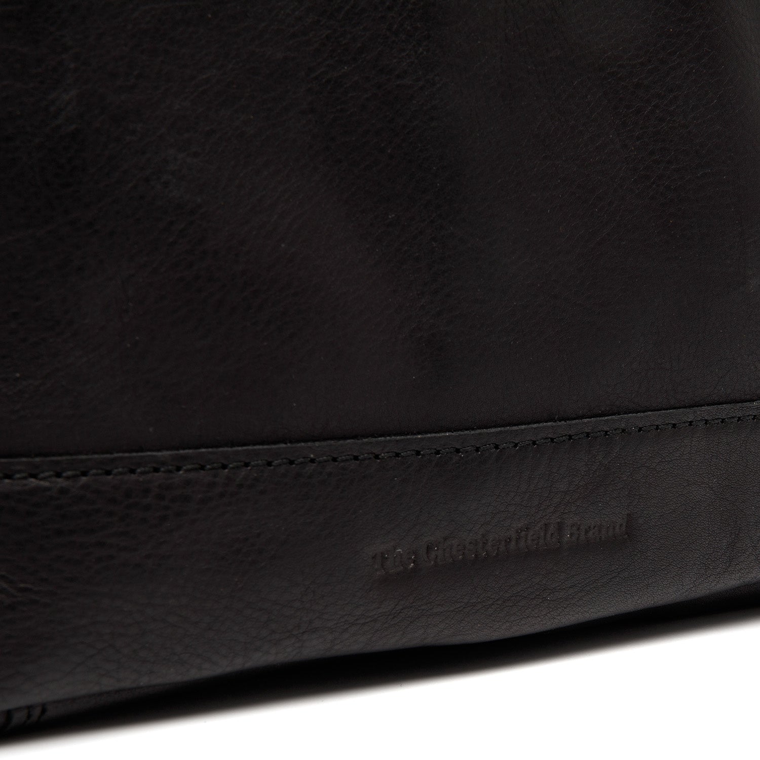 Black Leather Crossbody Bag Weimar, product view 2