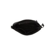 Black Leather Crossbody Bag Weimar, product view 3