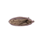 Lavender Lilac Leather Crossbody Bag Weimar, detail view 1