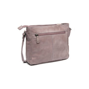 Lavender Lilac Leather Crossbody Bag Weimar, detail view 4