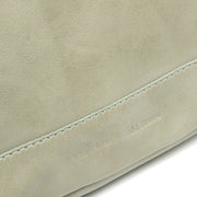 Ocean Green Leather Crossbody Bag Weimar, detail view 3