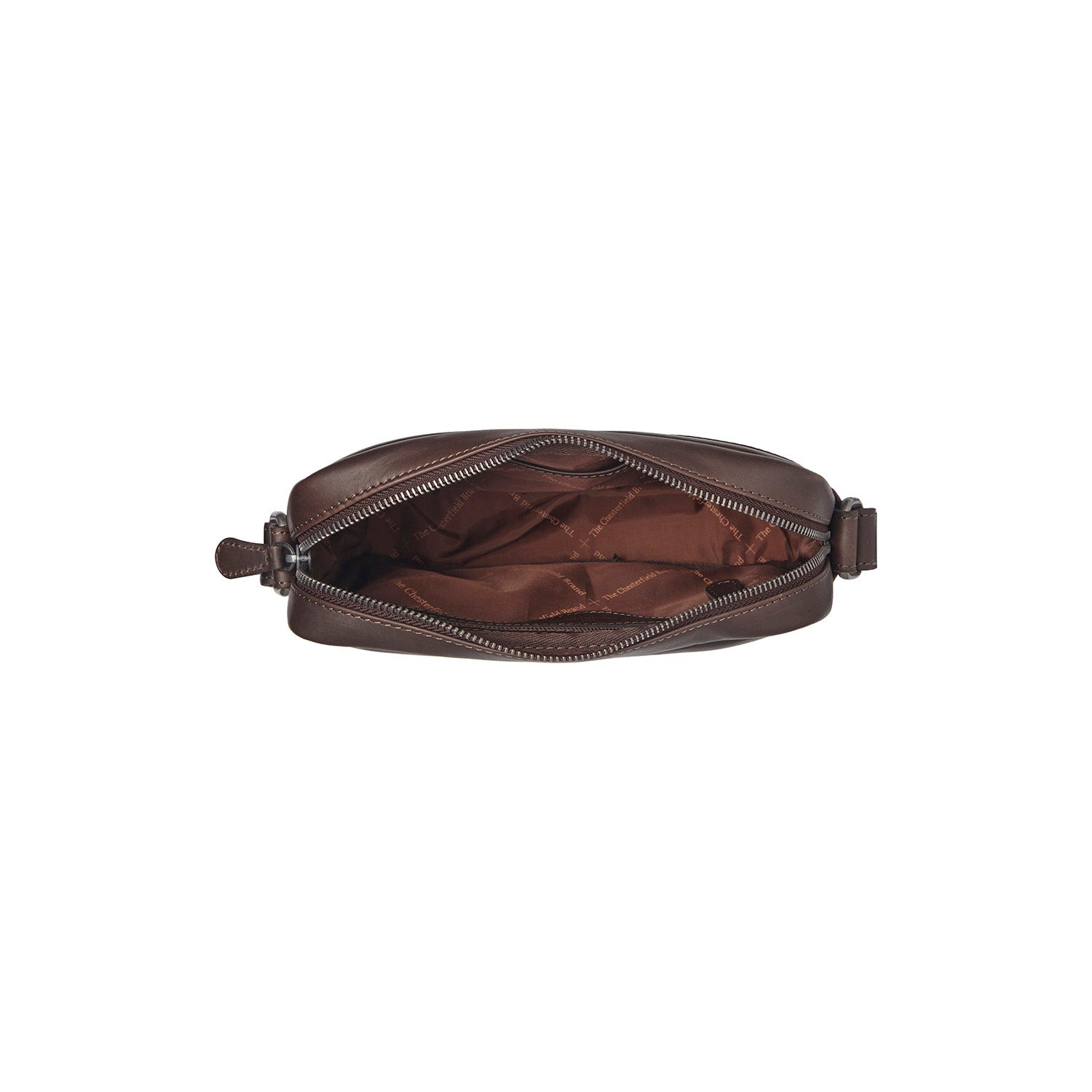 Brown Leather Crossbody Bag Westmere, detail view 1
