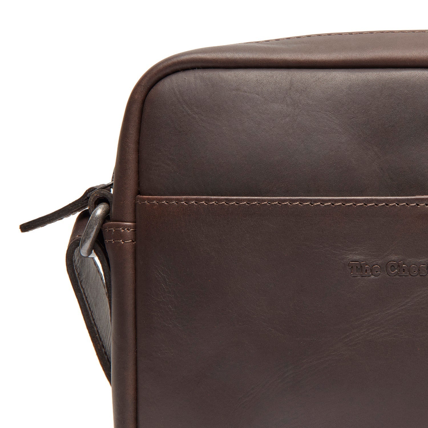 Brown Leather Crossbody Bag Westmere, product view 2