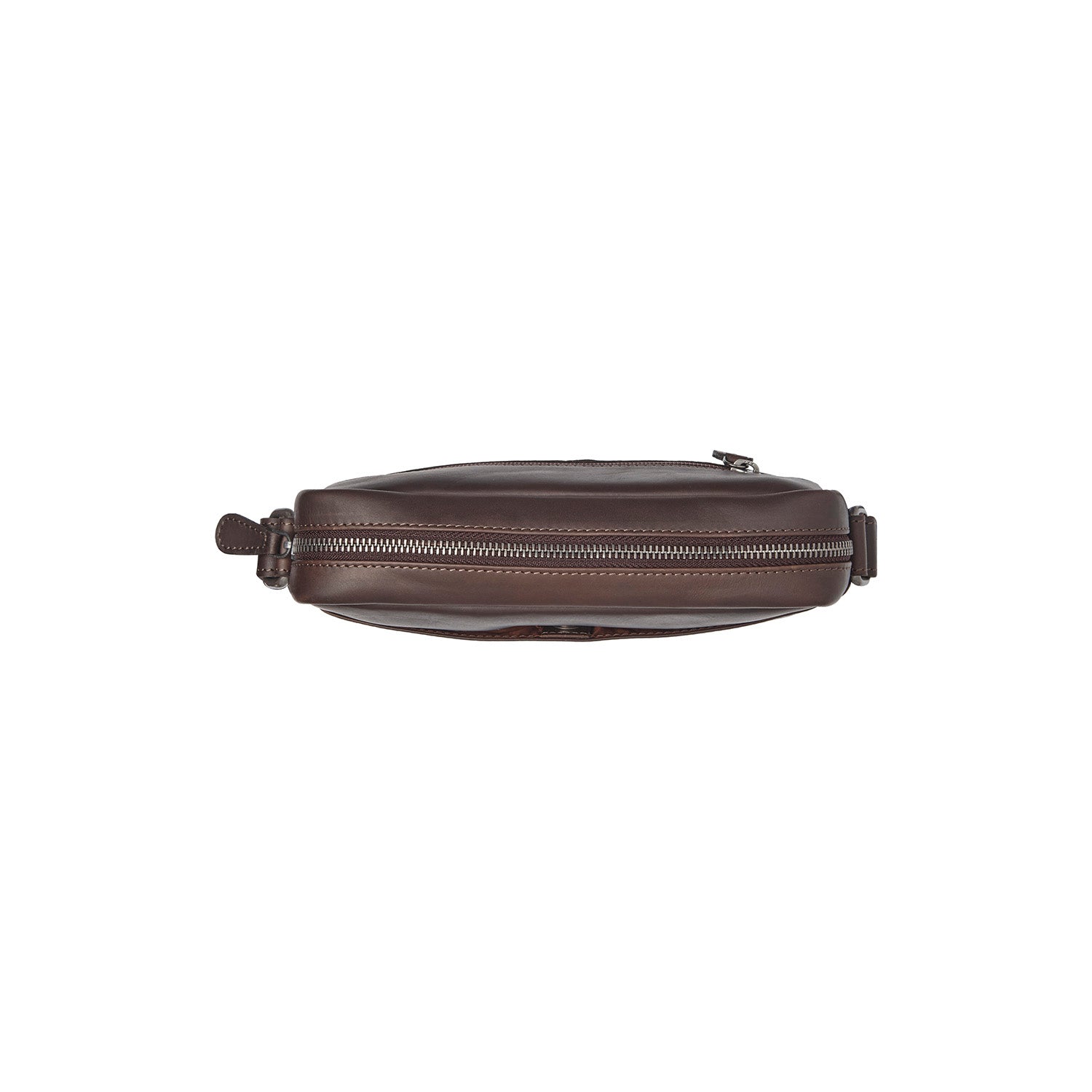 Brown Leather Crossbody Bag Westmere, product view 3