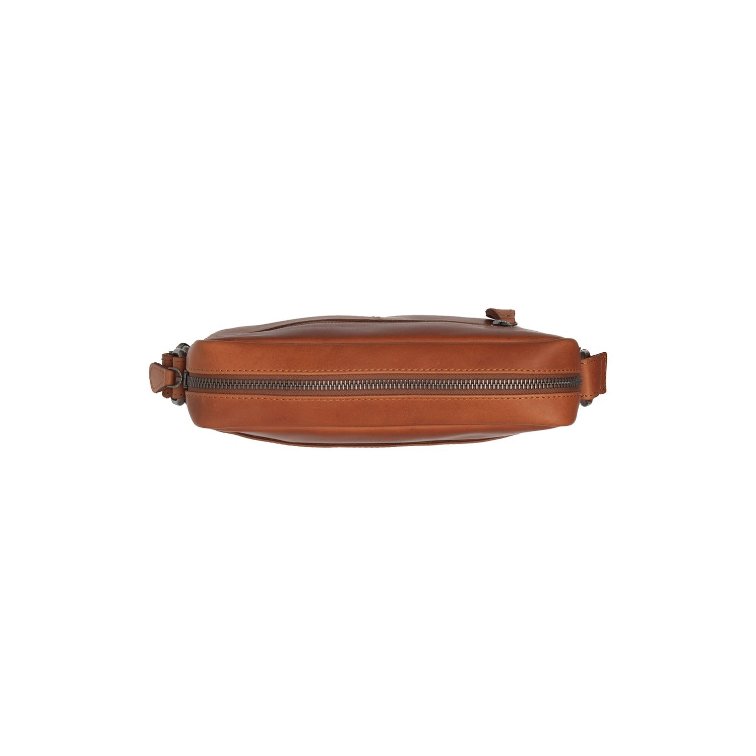 Cognac Leather Crossbody Bag Westmere, detail view 1