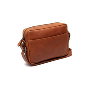 Cognac Leather Crossbody Bag Westmere, front view