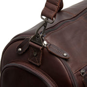 Brown Leather Garment Bag Finlay, product view 3
