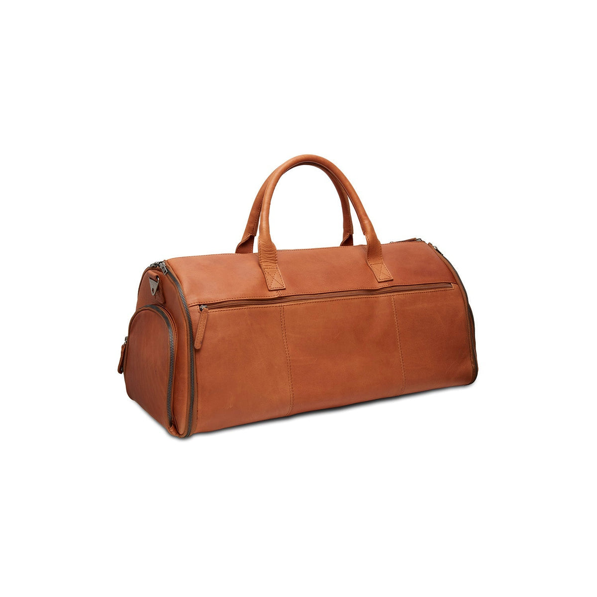 Cognac Leather Garment Bag Finlay, detail view 5