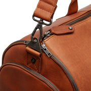 Cognac Leather Garment Bag Finlay, product view 3