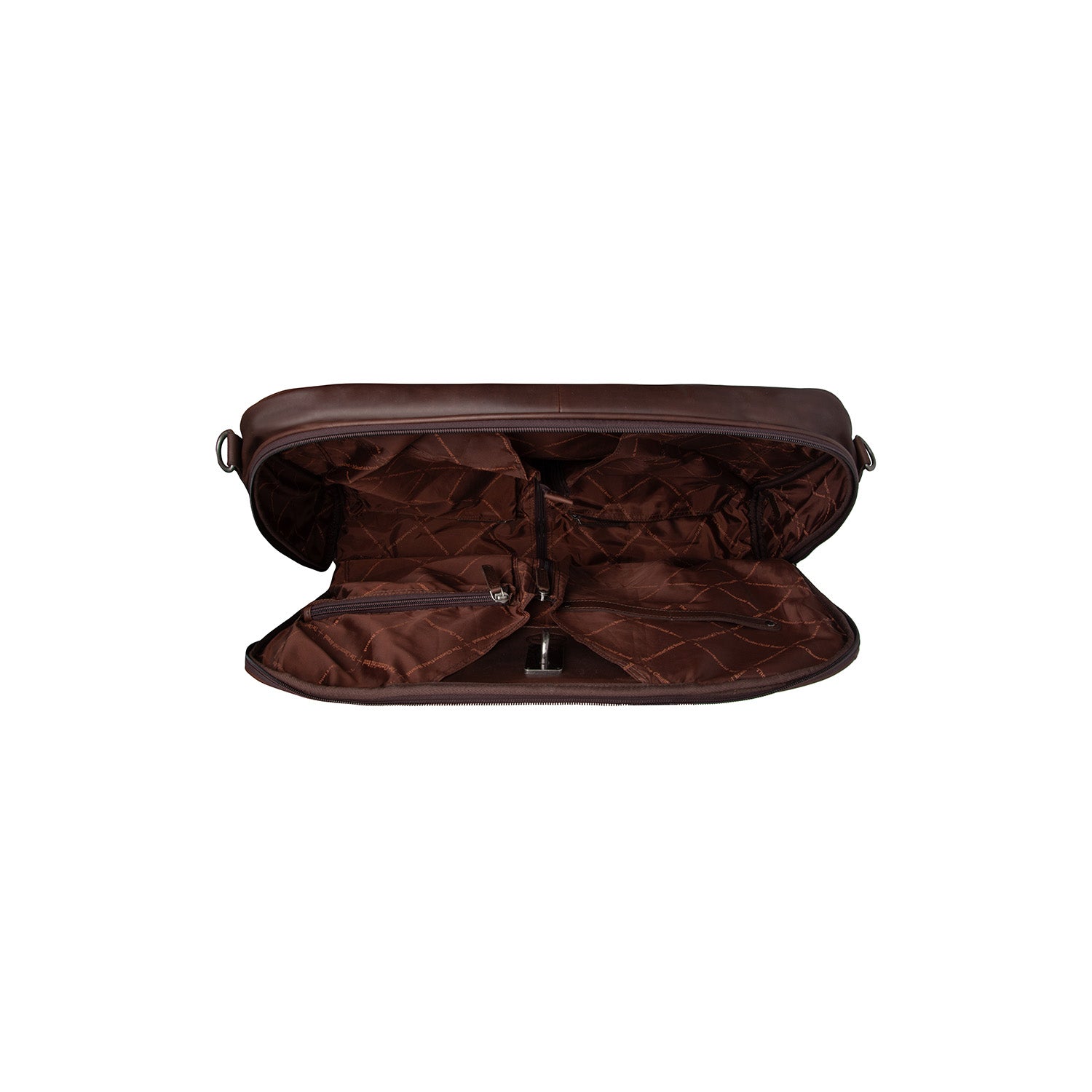 Brown Leather Garment Bag Josh, detail view 3