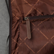 Brown Leather Garment Bag Josh, detail view 6
