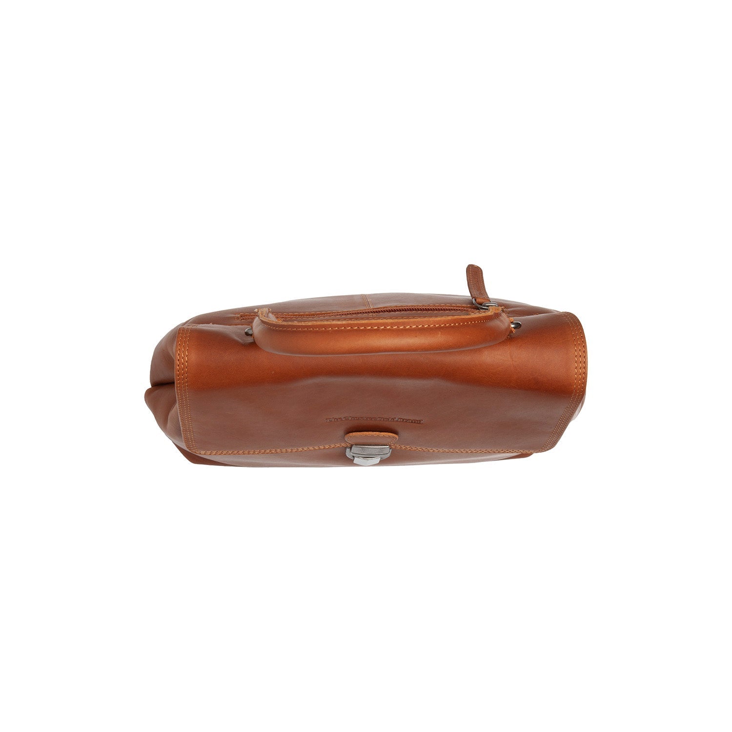 Cognac Leather Handbag Angera, detail view 3