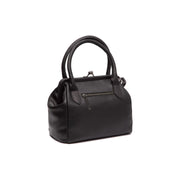 Black Leather Handbag Chili, detail view 3