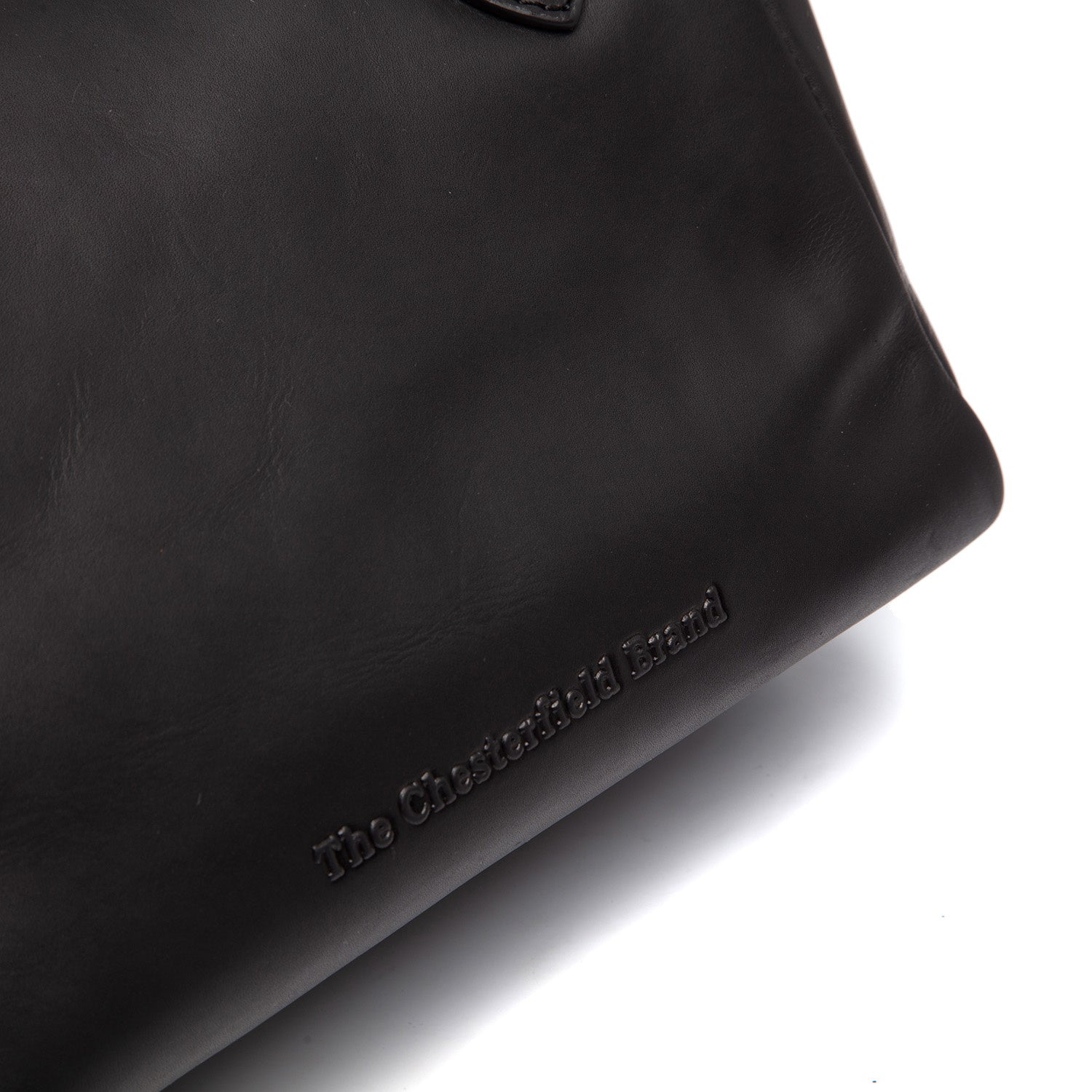 Black Leather Handbag Chili, product view 3