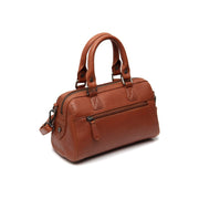 Cognac Leather Handbag Dalford, detail view 7