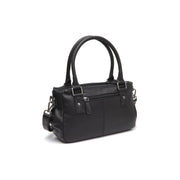 Black Leather Handbag Fenja, detail view 4