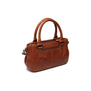 Cognac Leather Handbag Fenja, detail view 5